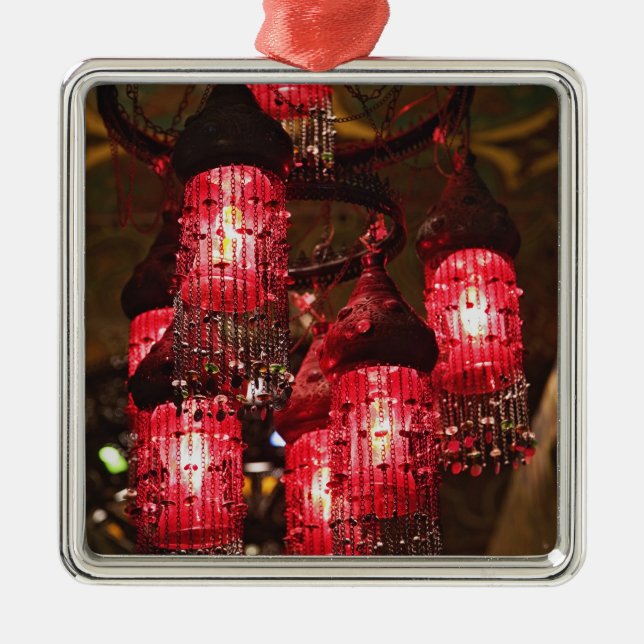 Chandelier for sale, Khan el Khalili Bazaar, Metal Tree Decoration (Front)