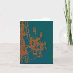 Chandelier Glamour ~ Card / Invitations