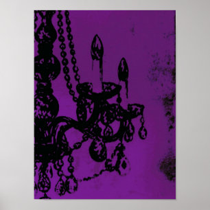Chandelier Glamour ~ Poster