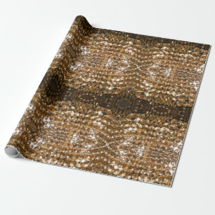 Chandelier Glass Print Wrapping Paper