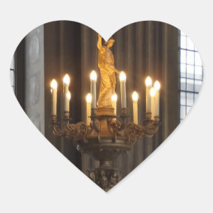 Chandelier Heart Sticker