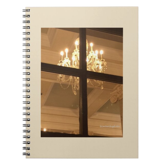 Chandelier Inspired Notebook (Front)