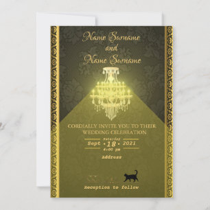 Chandelier Invitation