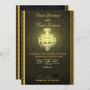 Chandelier Invitation