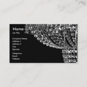 Chandelier Lighting Business Card