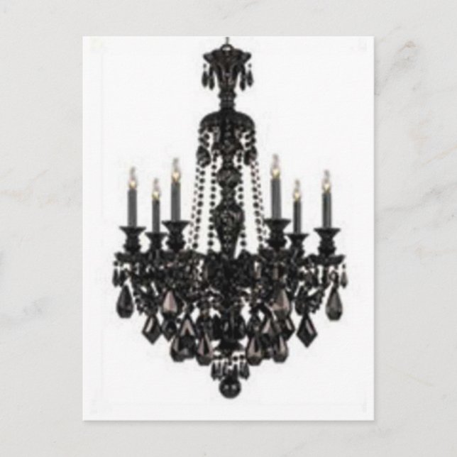 CHANDELIER LINE POSTCARD (Front)