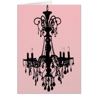 Chandelier & Pink