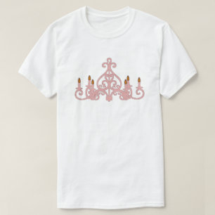 Chandelier Pink ~ PLUS SIZE up to 6x / tshirt