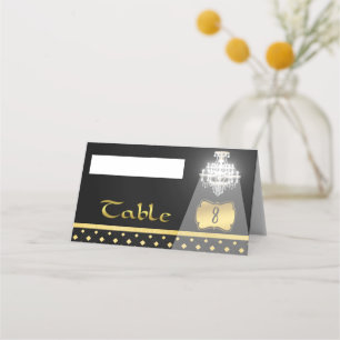 Chandelier Place Card