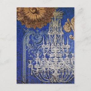 Chandelier Romance ~ Postcard Mail Decorate