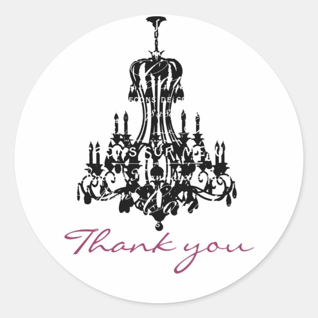 Chandelier Sticker (Front)