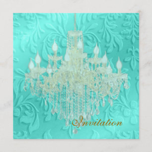 Chandelier,  wedding Invitations
