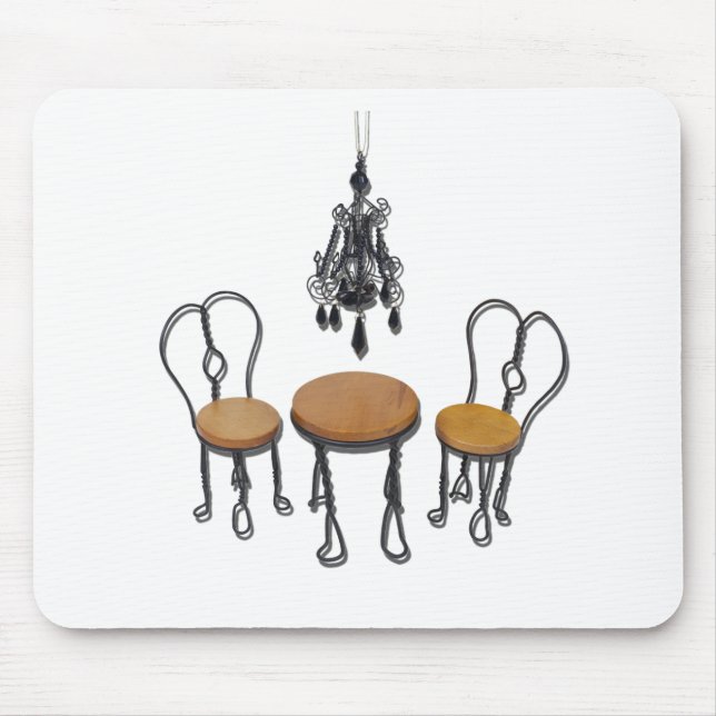 ChandelierBistroSetting121611 Mouse Mat (Front)