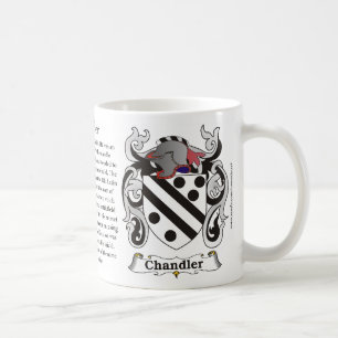 Chandler Family Coat of Arms Mug