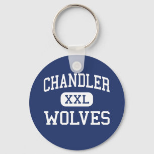 Chandler - Wolves - High School - Chandler Arizona Key Ring