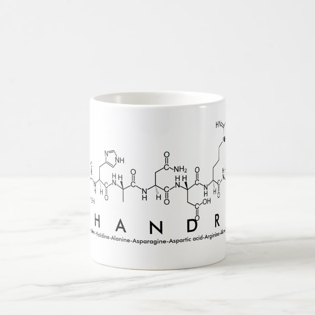 Chandra peptide name mug (Center)