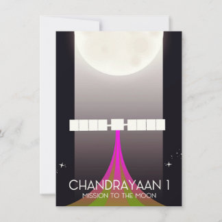 chandrayaan -1 Space mission to the Moon Invitation