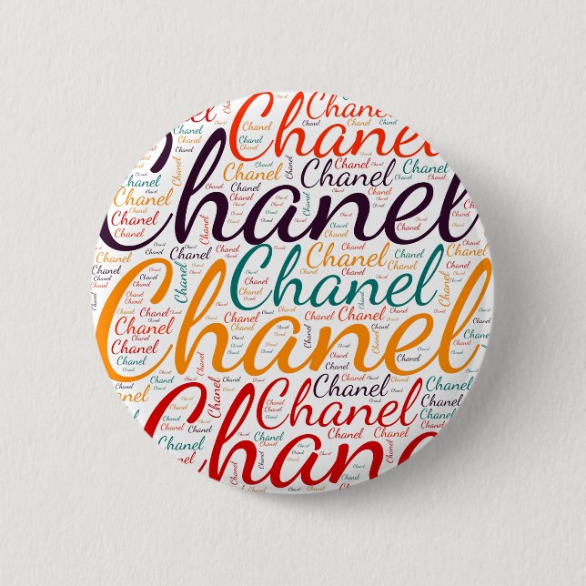Chanel 6 Cm Round Badge (Front)