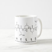 Chanelle peptide name mug (Front Right)