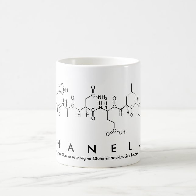 Chanelle peptide name mug (Center)