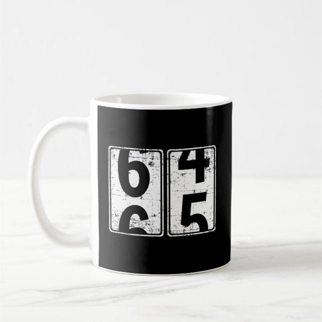Change 64-65 31Th Greeting Birth B-Day Coffee Mug (Left)