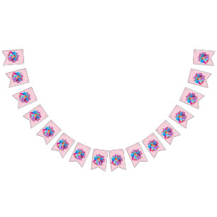 Change Age Name Mermaid Birthday Party Personalise Bunting