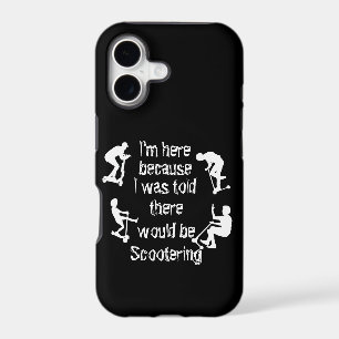Change ALL Text, I'm here because told Scootering