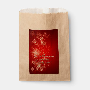 Change ALL Text Organisation Christmas Party Favour Bags