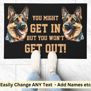 Change ALL Text, You Might Get In, But Not Out -  Doormat