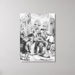 Change Alley Canvas Print