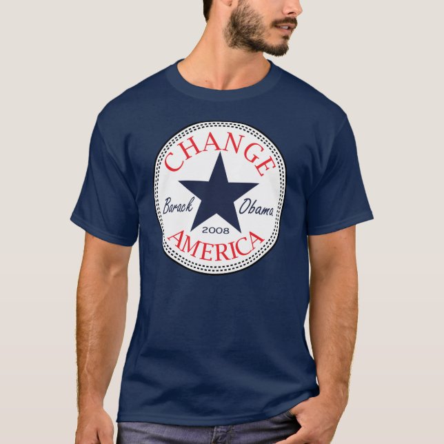 Change America T-Shirt (Front)