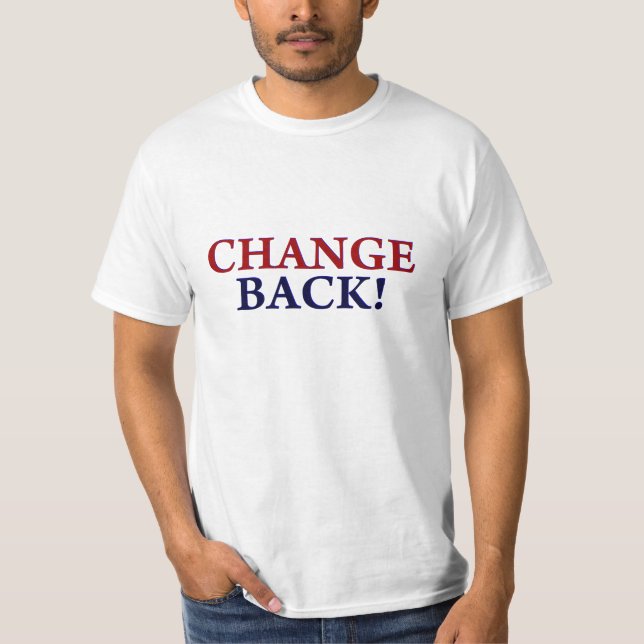 Change Back T-Shirt (Front)