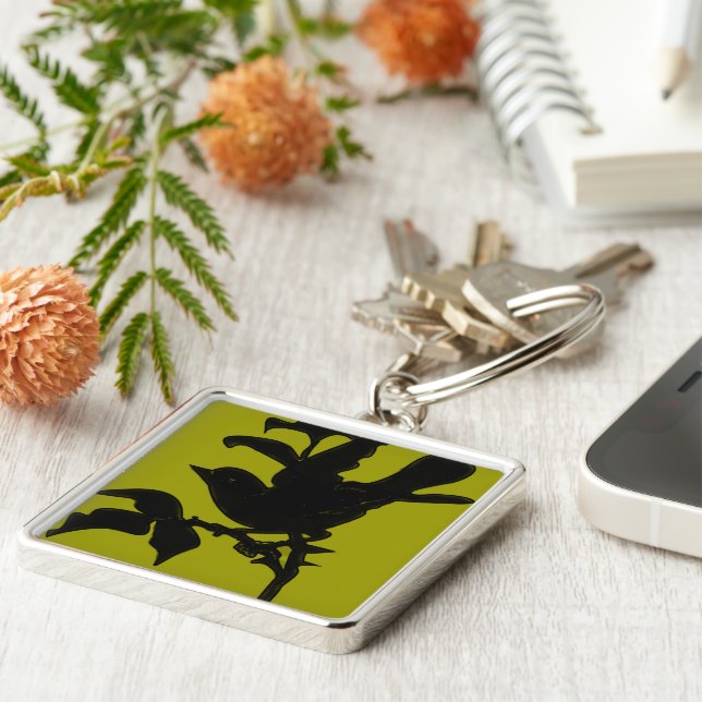 Change Background Colour Key Ring (Side)