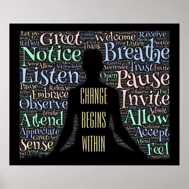 Change Begins poster (Front)