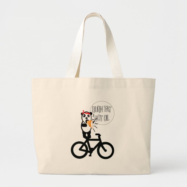 Change colour background large tote bag (Front)