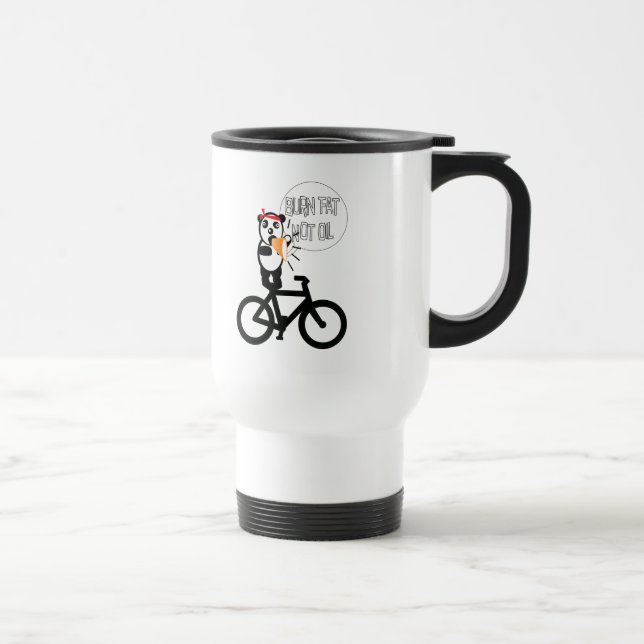 Change colour background travel mug (Right)