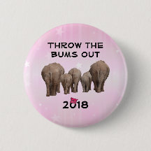 Change Date to 2020 Pink Hat Throw the Bums Out