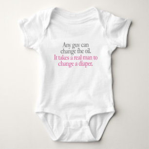 Change Diaper G Baby Bodysuit