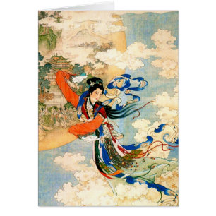 Chang'e Flying to the Moon