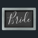 Change Font - Custom Bride  Belt Buckle<br><div class="desc">Change Font - Custom Bride Gifts</div>