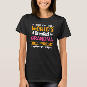 Change Grandma to the Grandmother Name You Use T-Shirt