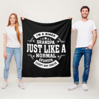 Change Grandpa Name, & some text Biker Grandfather