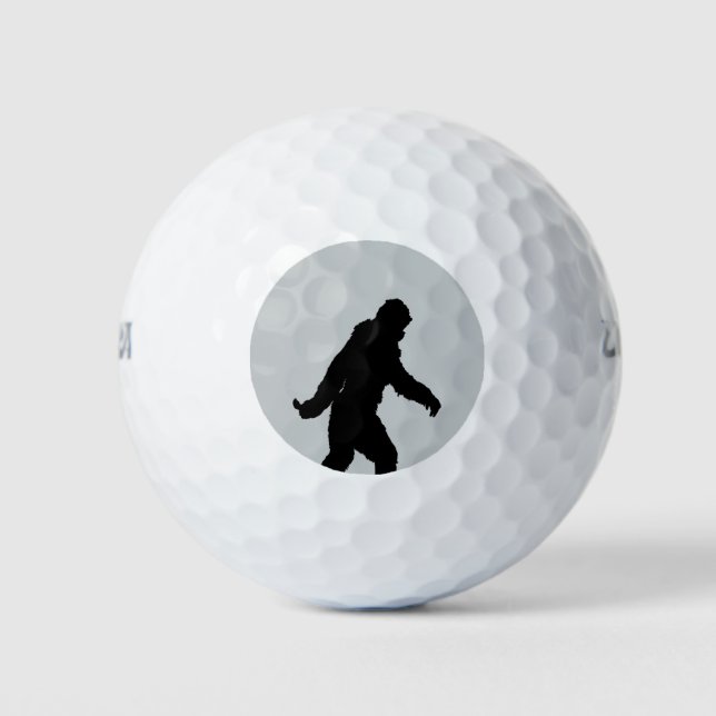 Change Grey Background Decor Colour Click Customis Golf Balls (Front)