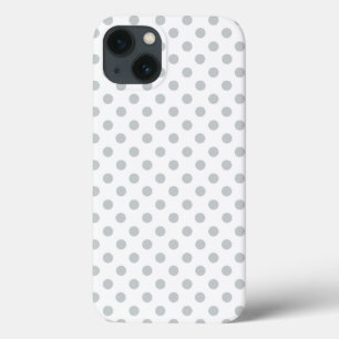 Change Grey Polka Dots Any Color Click Customize iPhone 13 Case