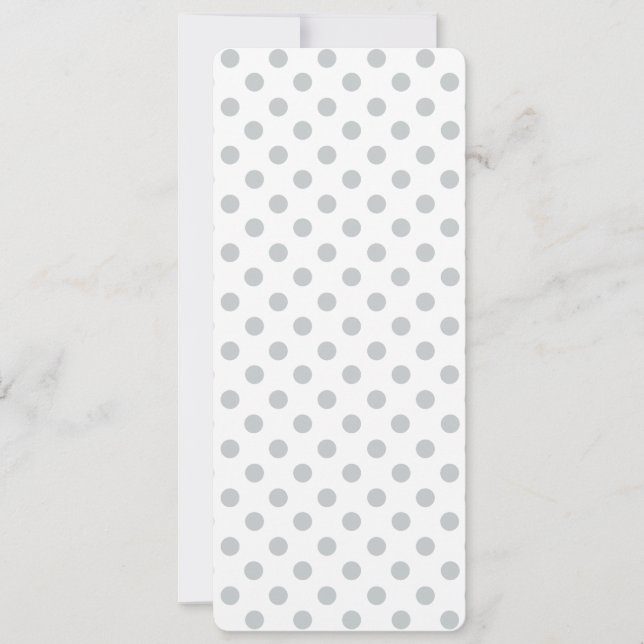 Change Grey Polka Dots Any Colour Click Customise (Front)