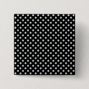 Change Grey Polka Dots Any Colour Click Customise 15 Cm Square Badge