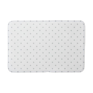 Change Grey Polka Dots Any Colour Click Customise Bath Mat