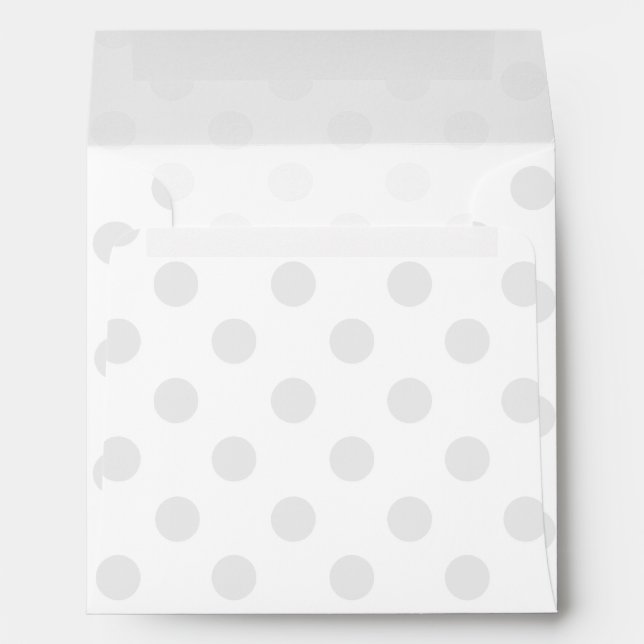 Change Grey Polka Dots Any Colour Click Customise Envelopes (Back (Bottom))