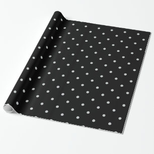 Change Grey Polka Dots Any Colour Click Customise Wrapping Paper