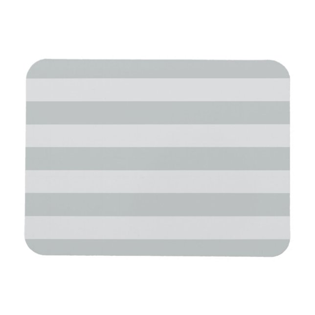 Change Grey Stripes to  Any Color Click Customize Magnet (Horizontal)